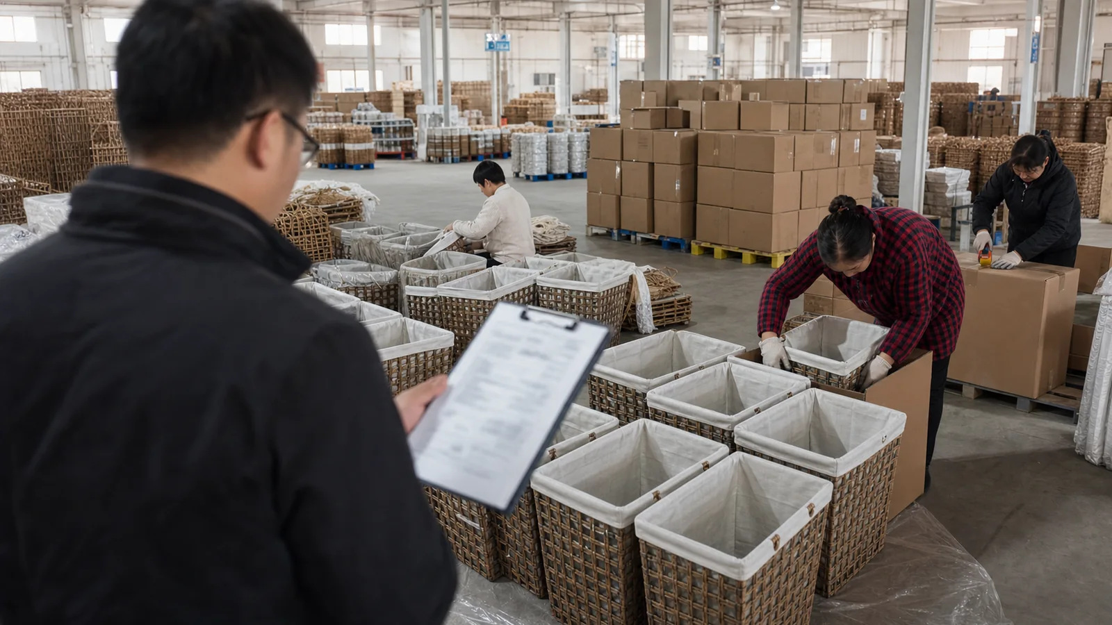 Factory Visit Checklist for Woven Storage Buyers sourcing guide cover