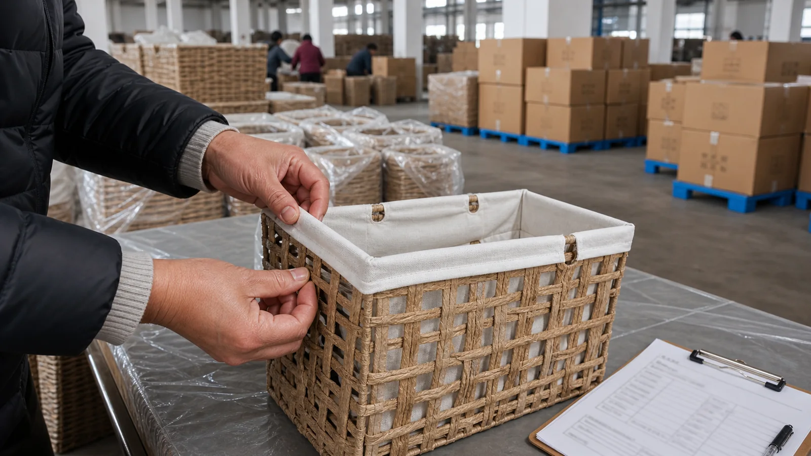 How Factory QC Works Before Woven Basket Shipment sourcing guide cover