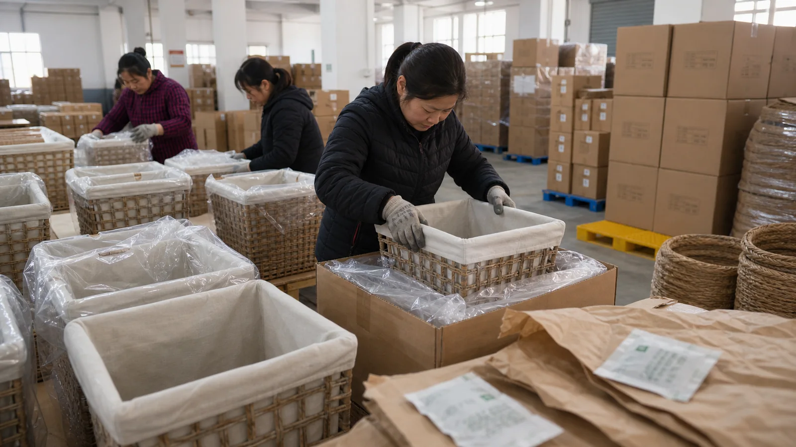 Packing Against Moisture for Natural Fiber Basket Shipments sourcing guide cover
