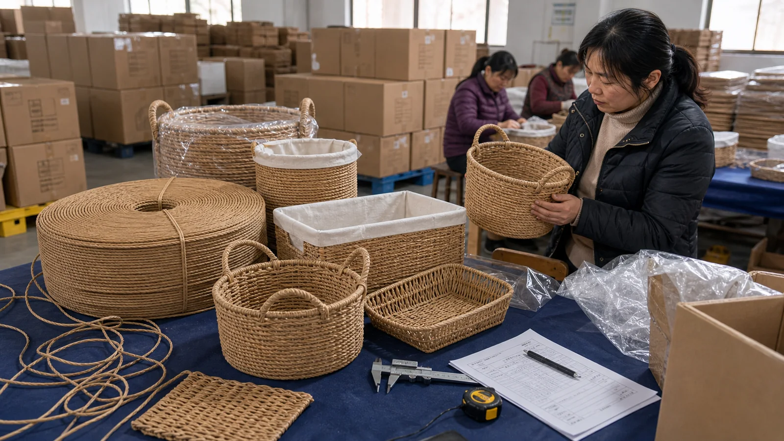 Paper Rope Storage Baskets: Benefits and Buyer Cautions sourcing guide cover