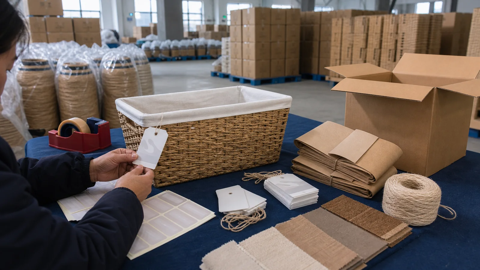 Private Label Packaging Options for Woven Basket Orders sourcing guide cover