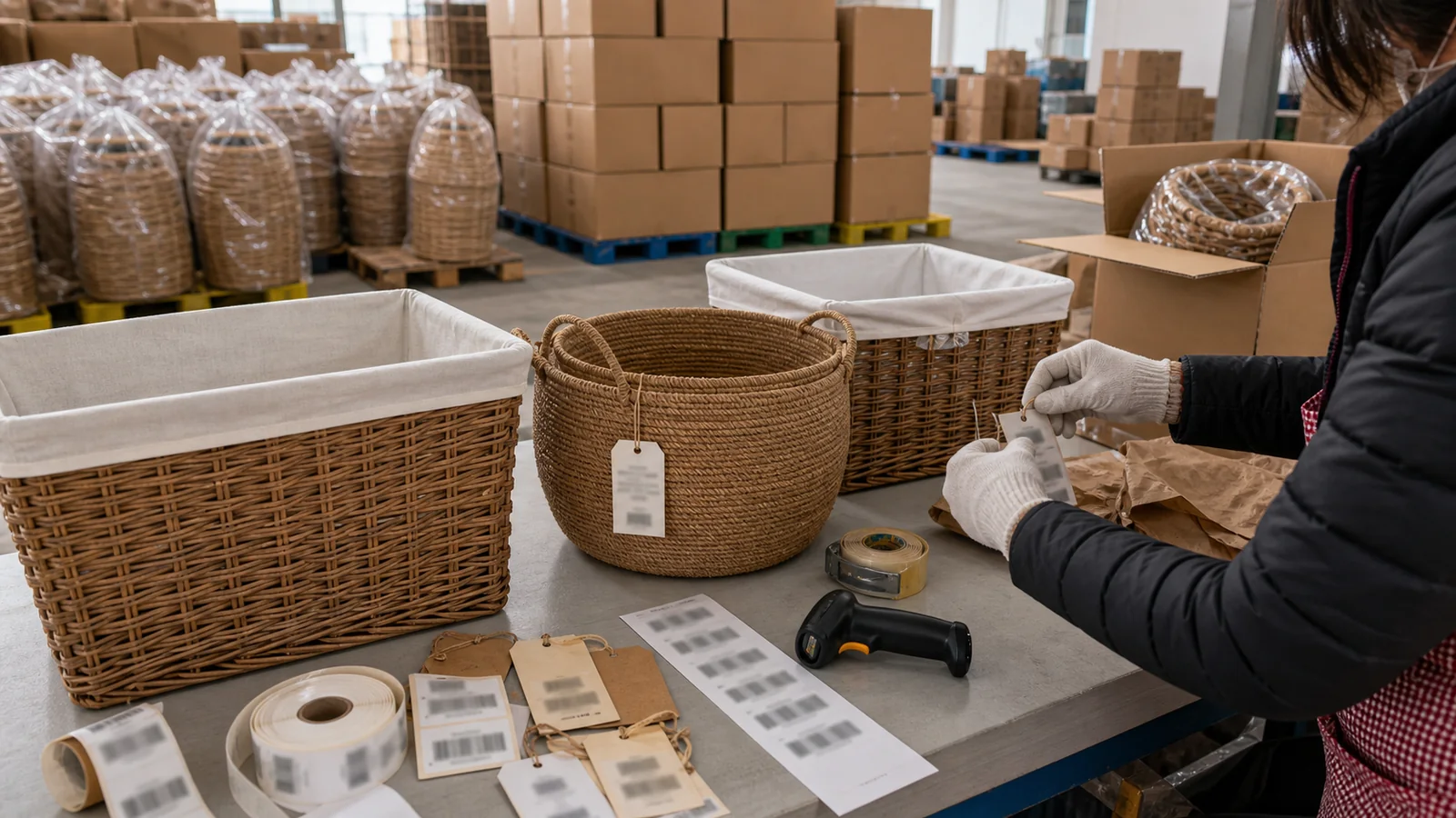 Retail Label and Barcode Planning for Basket Orders sourcing guide cover