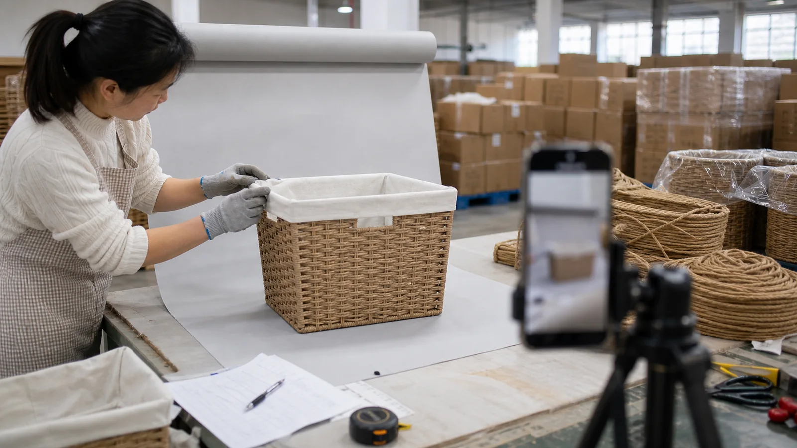 Why Product Photos Matter in Woven Basket Sourcing sourcing guide cover