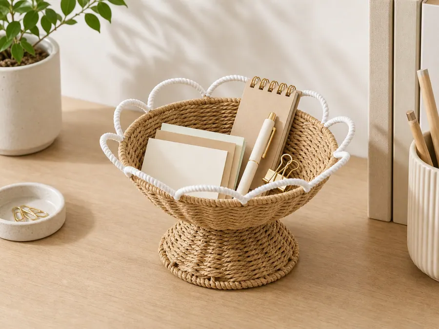 Desktop Storage woven storage category